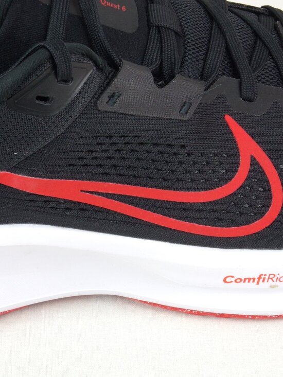 Nike Quest 6 Running Shoes Size 13 Black FD6033-002 ComfiRide Trainer main image 14